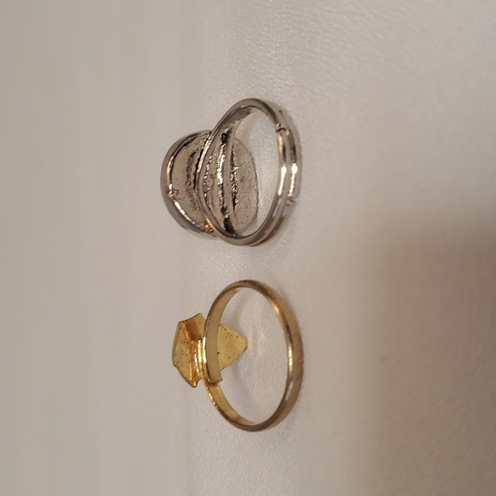 Adjustable Mood Rings, Vintage - Picture 2 of 3